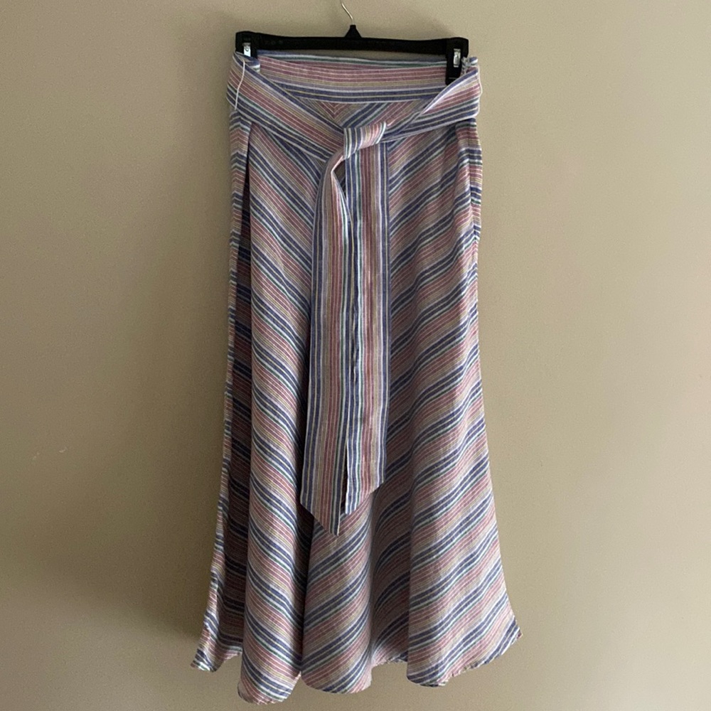 Talbots Linen Skirt